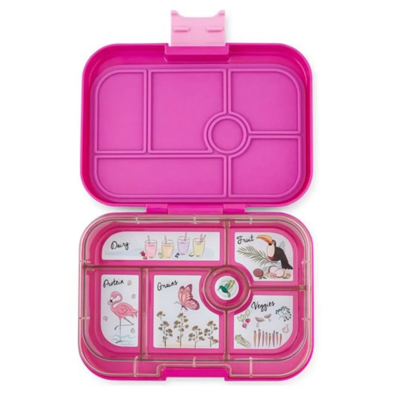 Yumbox Original 6 Compartment Paradise Lunchbox - Malibu Purple - Laadlee
