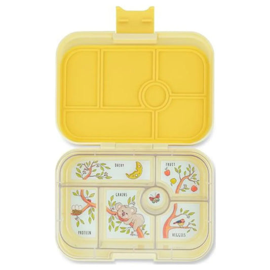 Yumbox Original 6 Compartment Koalar Lunch Box - Sunburst Yellow - Laadlee