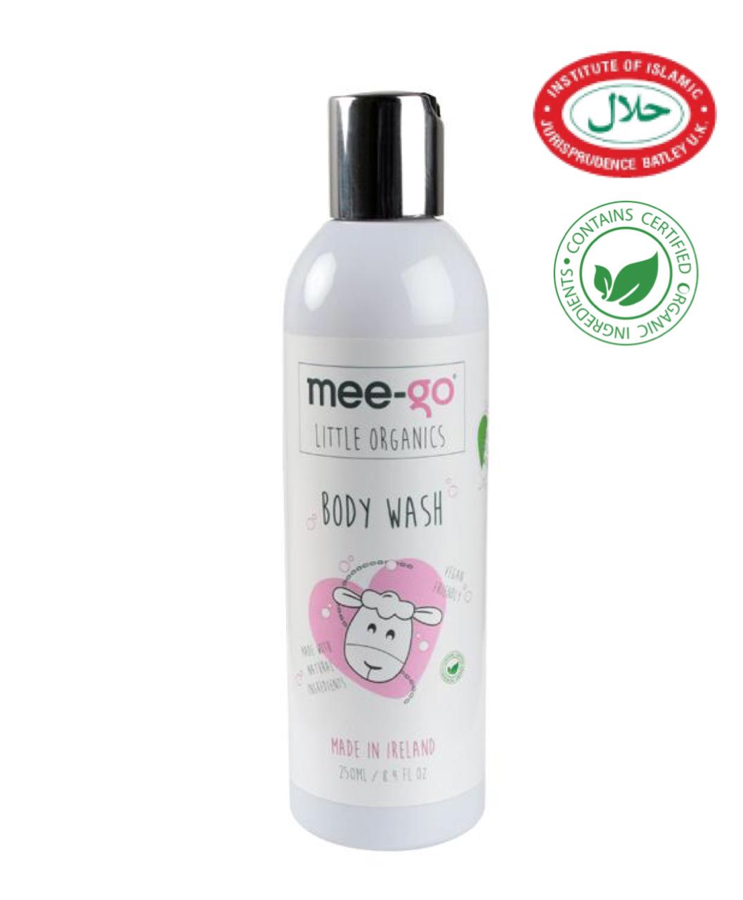 Mee-go Little Organics Halal Body Wash - 250ml - Laadlee