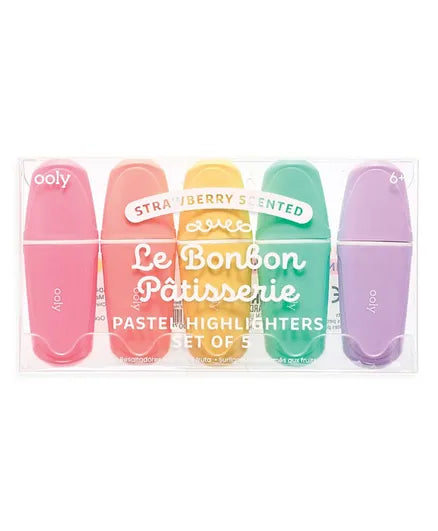 OOLY Le BonBon Patisserie Scented Pastel Highlighters - Set of 5 - Laadlee