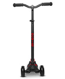 Micro Maxi Deluxe Pro Scooter - Black and Red - Laadlee