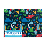 OOLY Doodle Pad Duo Sketchbooks - Dino Days (set of 2 white paper sketchbooks) - Laadlee