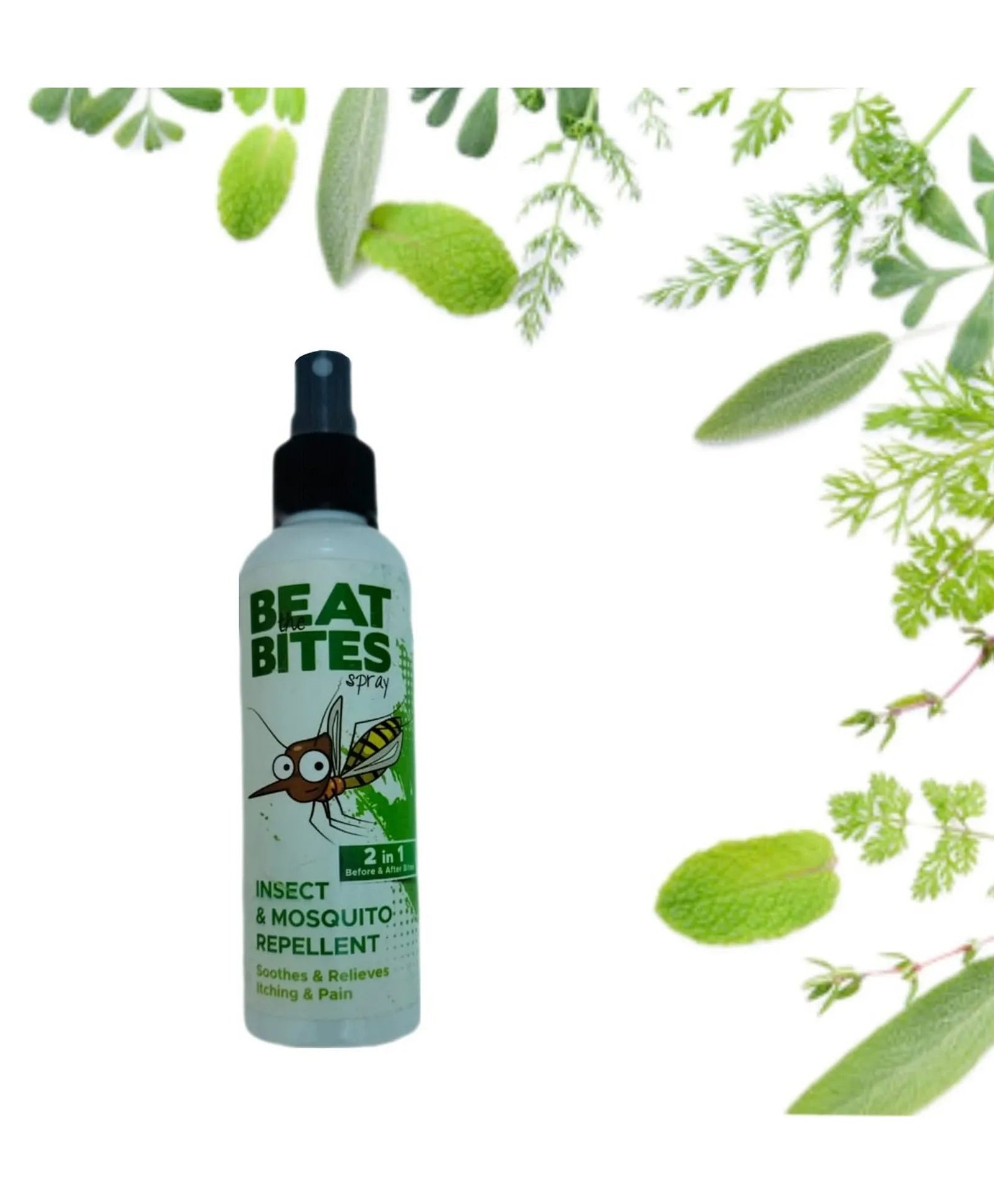 BeatBites 2in1 Organic Mosquito Repellent - 150ml - Laadlee