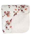 Lulujo Bamboo Crib Quilt - Eucalyptus - Laadlee