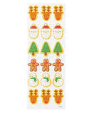 OOLY Stickiville Stickers - Skinny - Christmas Cookies - Laadlee