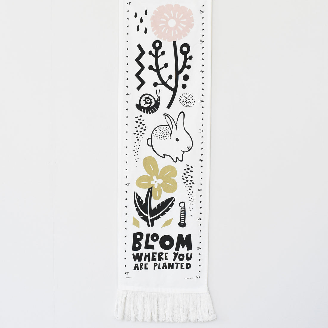 Wee Gallery - Canvas Growth Charts - Bloom - Laadlee