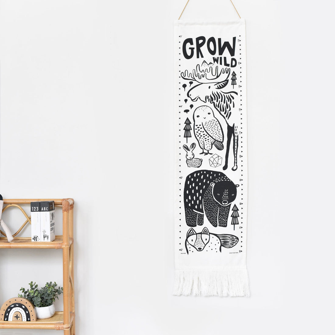 Wee Gallery - Canvas Growth Charts - Nordic - Laadlee