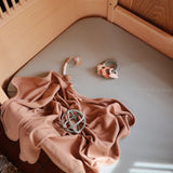 Mushie Pacifier Clips Halo White - Laadlee