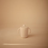 Mushie Trainer Sippy Cup Ivory - Laadlee