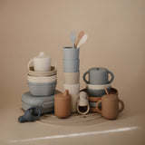 Mushie Silicone Sippy Cup Natural - Laadlee