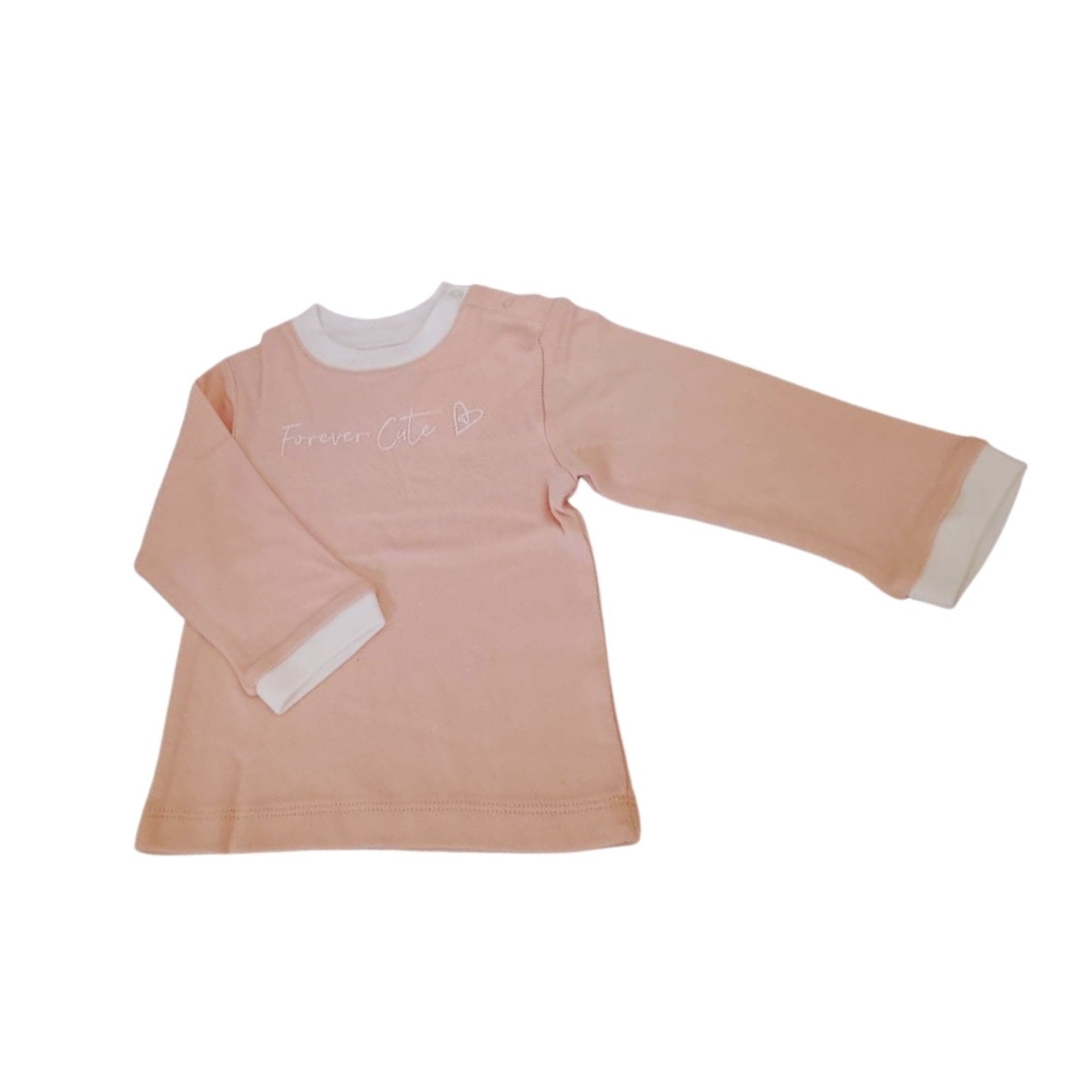 Forever Cute Pyjama Top - Pink - Laadlee