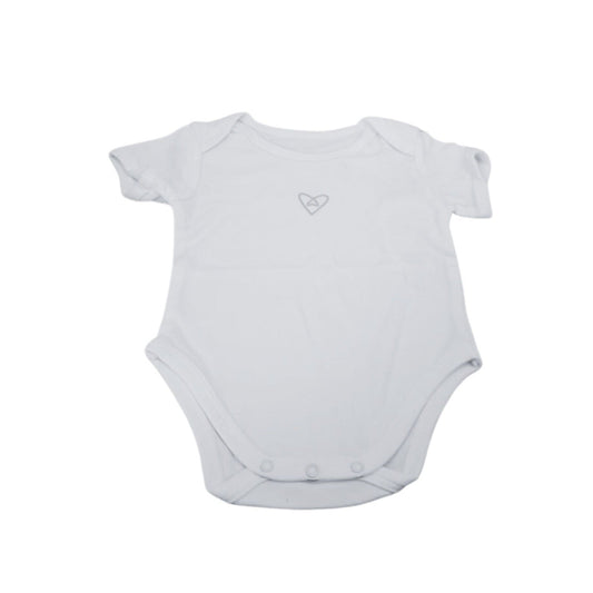 Forever Cute Body Suit - White - Laadlee
