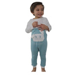 Forever Cute Overall Dungaree - Mint - Laadlee