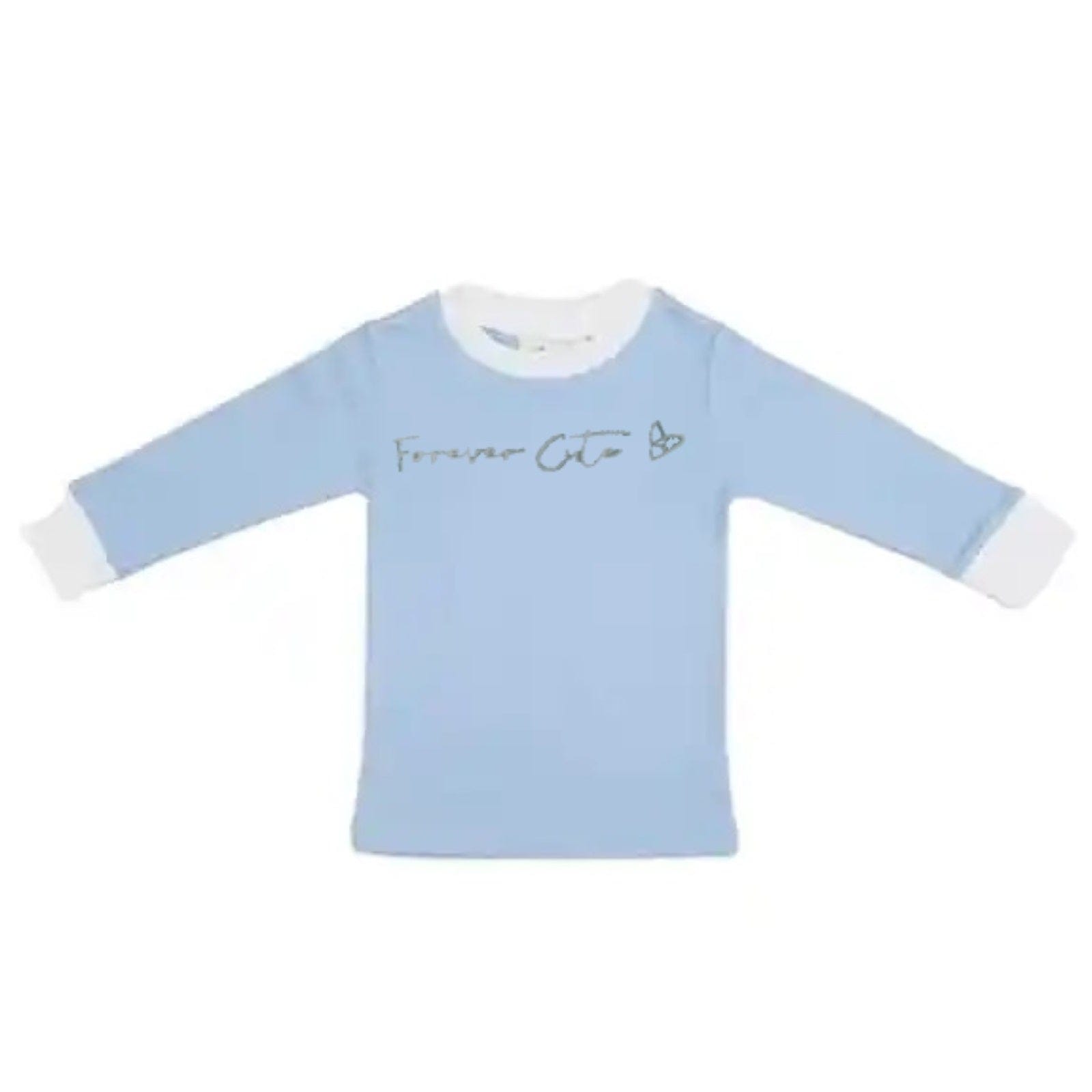 Forever Cute Pyjama Set - Blue - Laadlee