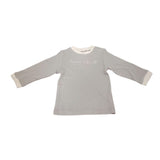 Forever Cute Pyjama Top - Grey - Laadlee