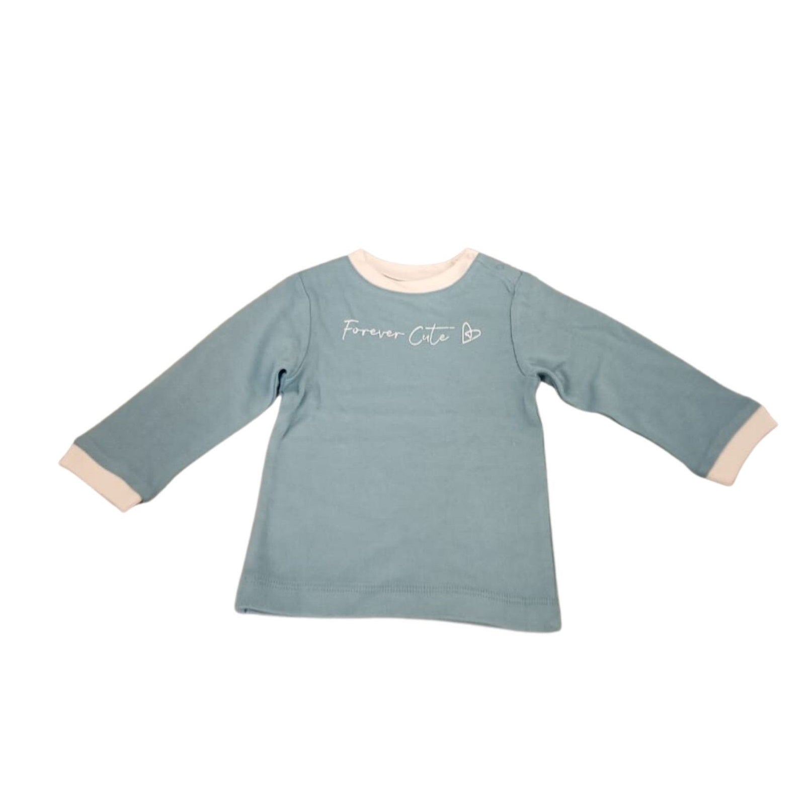 Forever Cute Pyjama Top - Mint - Laadlee