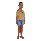 Forever Cute Shorts & Top - Peach - Laadlee