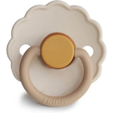 Frigg Daisy Silicone Baby Pacifier 6M-18M, 1Pack, Chamomile - Size 2 - Laadlee