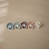 Frigg Rope Latex Baby Pacifier 0-6M, 1Pack, Twilight Mauve Night - Size 1 - Laadlee