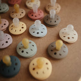 Frigg Moon Phase Latex Baby Pacifier 0-6M, 1Pack, Twilight Mauve Night - Size 1 - Laadlee