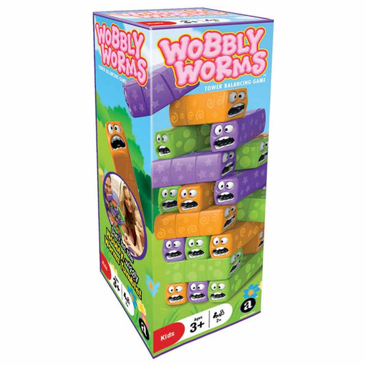 Ambassador - Wobbly Worms - Tower Balancing Game - Laadlee