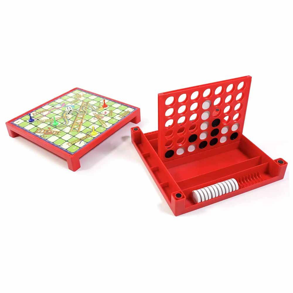 Ambassador - 4-In-A-Row & Snakes And Ladders Combo - Laadlee
