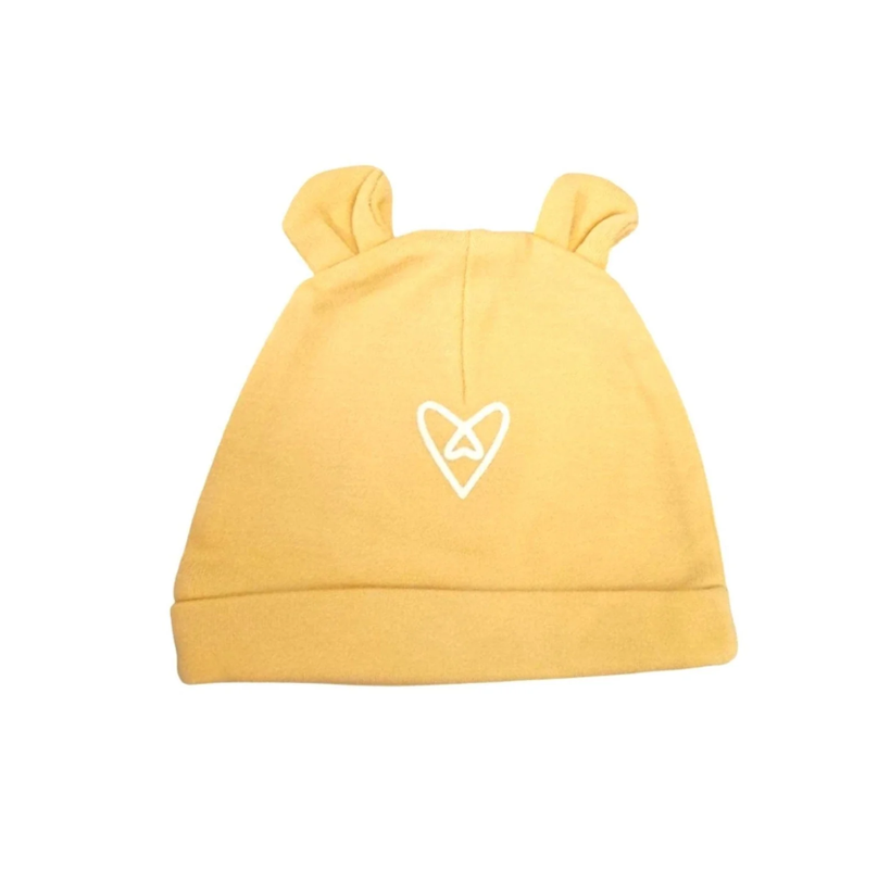 Forever Cute Newborn Hat - Peach - Laadlee