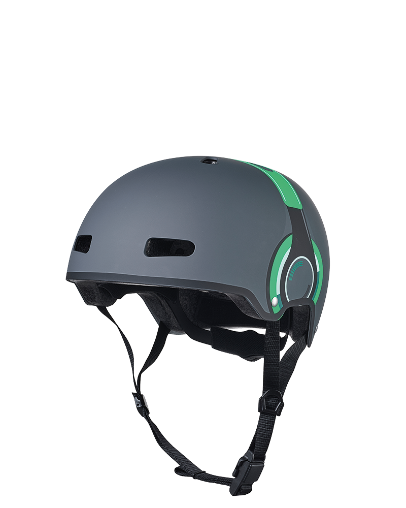 Micro Helmet Headphone - Green - Laadlee