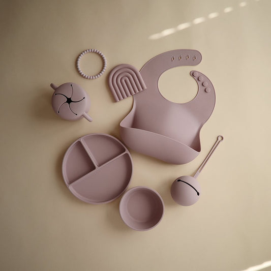 Mushie Pacifier Case Soft Lilac - Laadlee