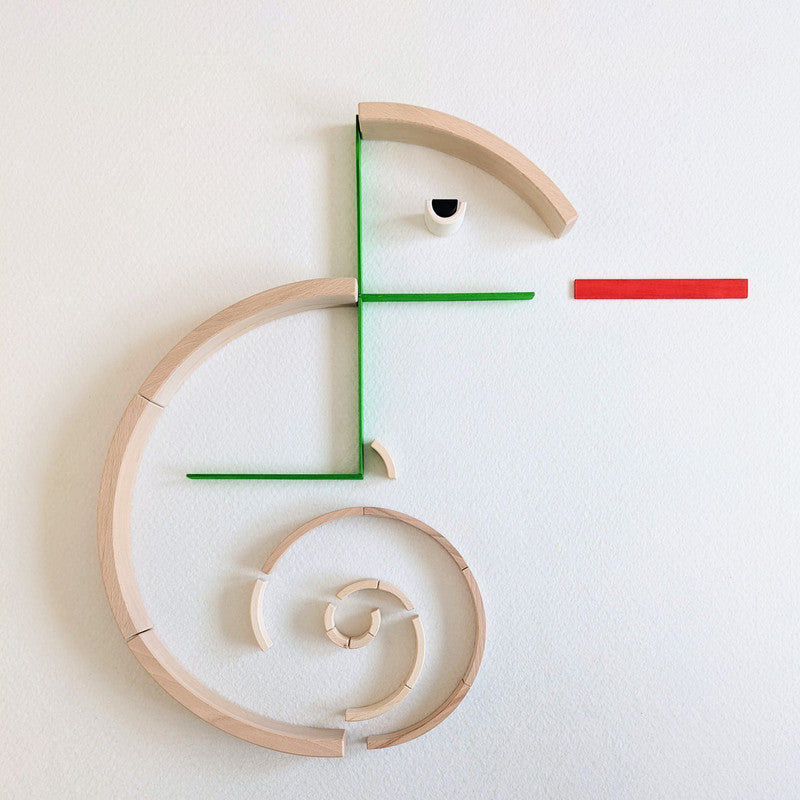 Abel Wooden Mini Golden Ratio - 96pcs - Laadlee