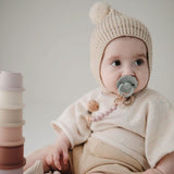 Frigg Daisy Latex Baby Pacifier 0-6M, 1Pack, Seafoam - Size 1 - Laadlee