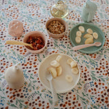 Mushie Silicone Baby Spoons Pale Daffodil - Laadlee