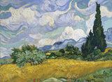EuroGraphics Wheat Field With Cypresses 1000 Pieces Puzzle - Laadlee