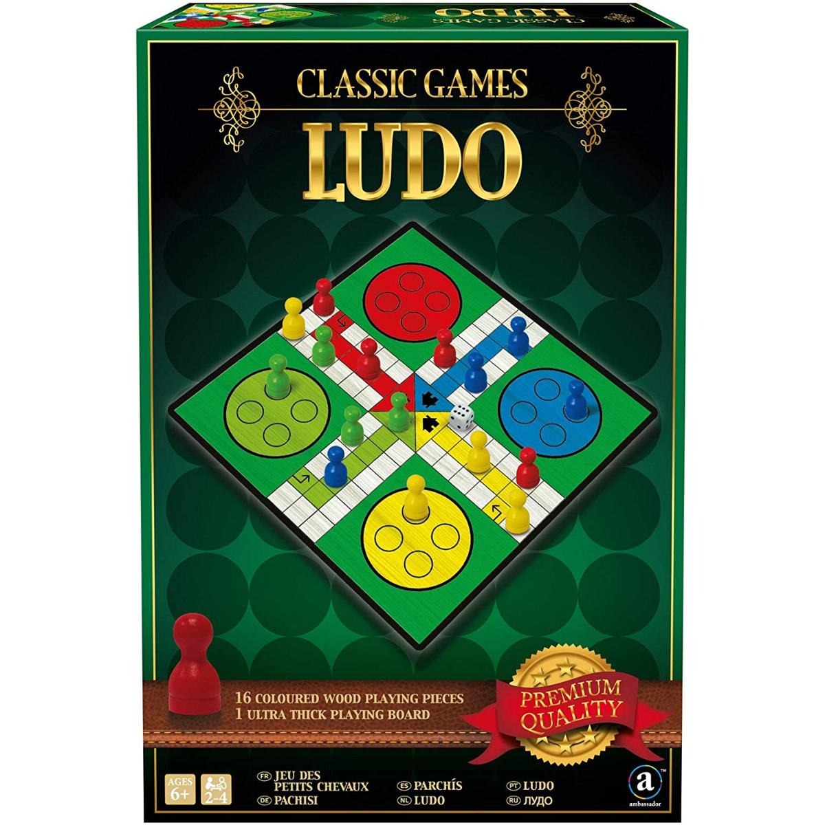 Ambassador - Classic Games - Premium Ludo - Laadlee