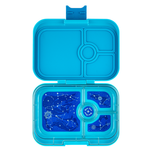 Yumbox Panino 4 Compartment Zodiac Lunch Box - Luna Aqua - Laadlee
