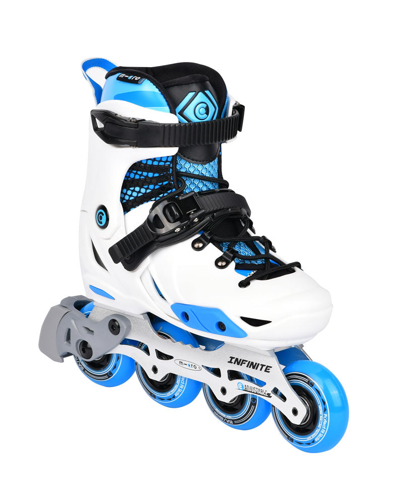 Micro Skates Infinite - White (Size 37-40) - Laadlee