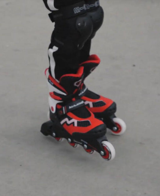 Micro Skates Majority - Red (Size 35-38) - Laadlee
