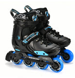 Micro Skates Discovery - Black with Brake Set (Size 33-36) - Laadlee