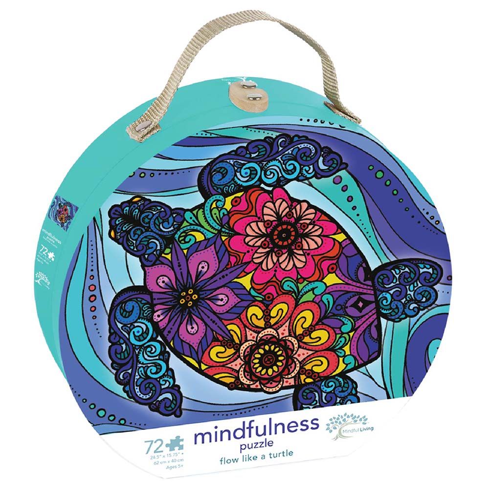 Ambassador - Mindful Living Kids 72. Pc Puzzle – Flow Like A Turtle - Laadlee
