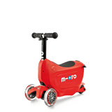 Micro Mini2go Deluxe Scooter - Red - Laadlee