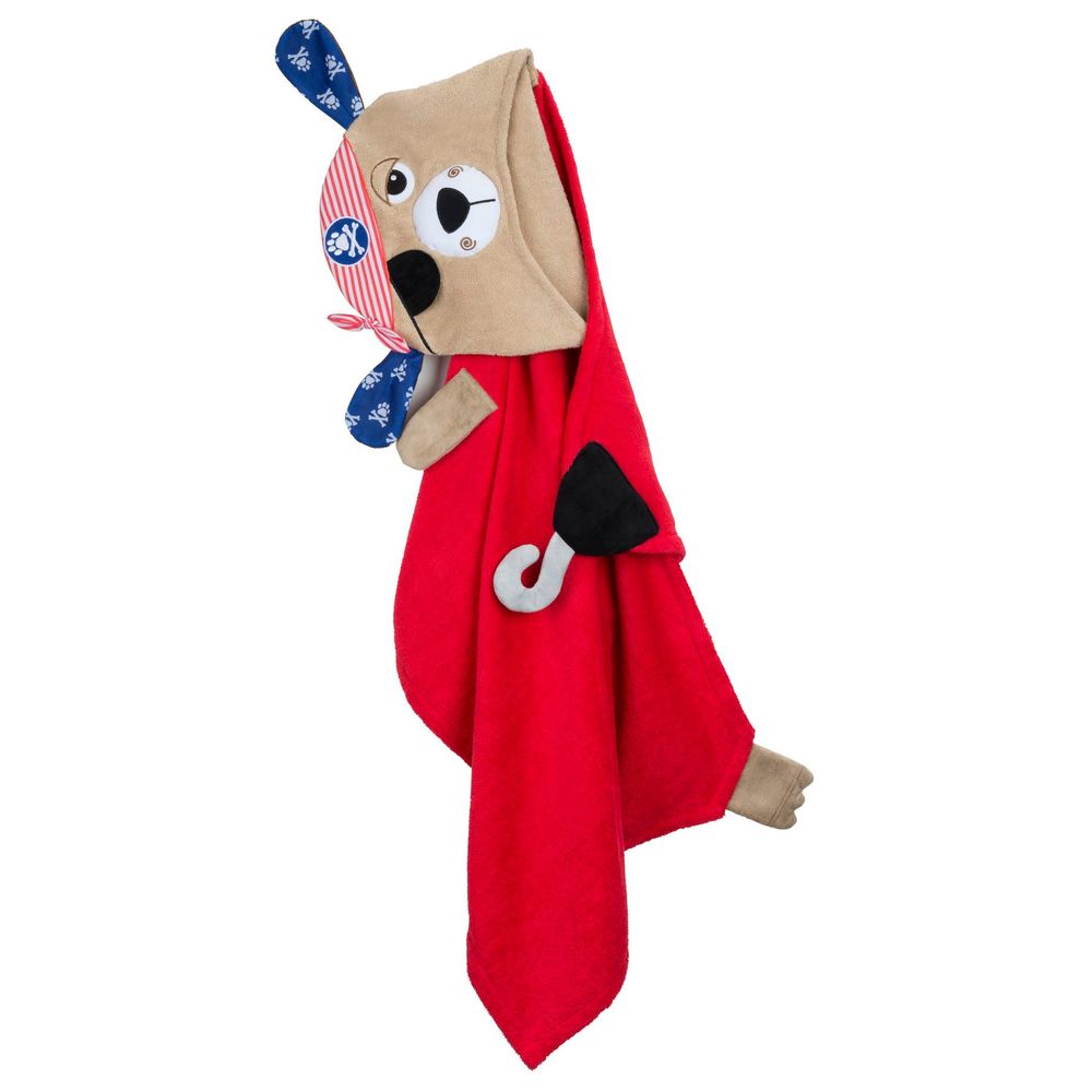 Zoocchini Hooded Towel - Pedro the Pirate Dog - Laadlee
