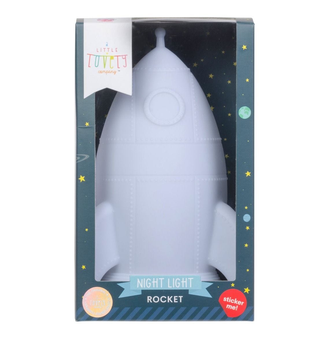 A Little Lovely Company Night Light - Rocket - Laadlee