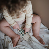 Mushie Phone Press Toy Cambridge Blue - Laadlee