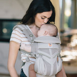 Ergobaby Omni 360 Cool Air Mesh Baby Carrier - Pearl Grey - Laadlee