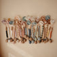 Mushie Pacifier Clips Eva Pale Taupe - Laadlee
