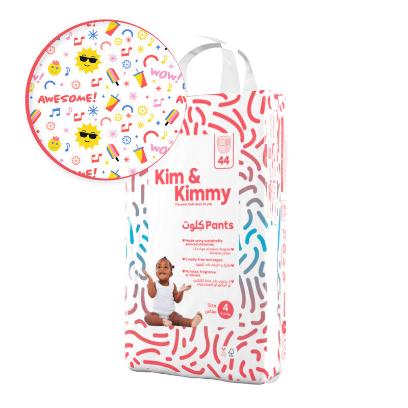 Kim & Kimmy - Size 4 Summer Icons Pants, 9-14kg qty 44 - Laadlee