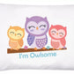 Pikkaboo Pillowcase Cover for Kids - Owl - Laadlee