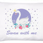 Pikkaboo Pillowcase Cover for Kids - Swan - Laadlee
