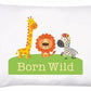 Pikkaboo Pillowcase Cover for Kids - Zoo - Laadlee