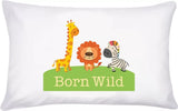 Pikkaboo Pillowcase Cover for Kids - Zoo - Laadlee